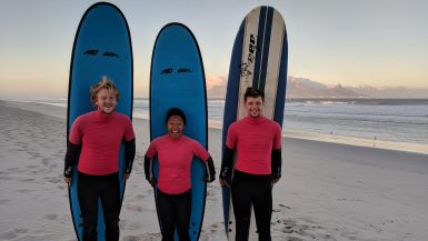 Surfing against slavery.